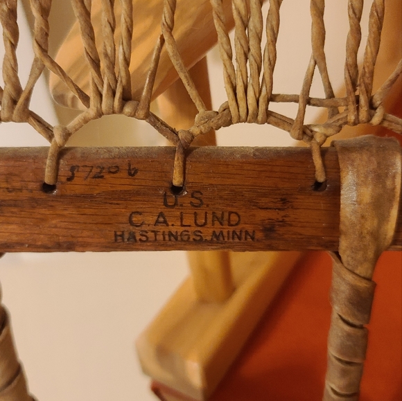 Rare Vintage Military Snowshoes 1942 Matching - Picture 4 of 8